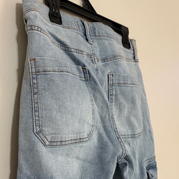 Jessica Simpson Cargo Blue Jeans - Picture 11 of 11